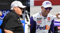 Rick Hendrick and Denny Hamlin