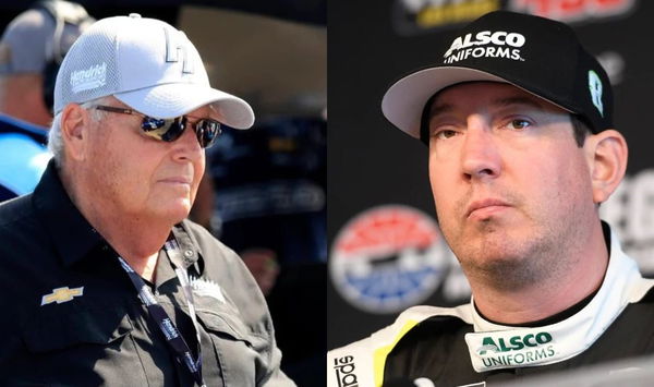 Rick Hendrick and Kyle Busch