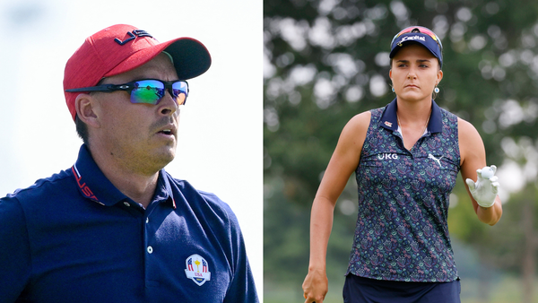 Rickie Fowler Lexi Thompson Collage