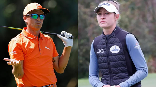 Rickie Fowler Nelly Korda Collage