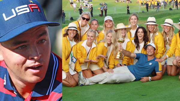 Rickie Fowler Viktor Hovland WAGs Collage