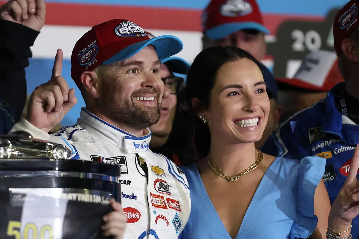 Ricky Stenhouse Jr and Madyson Goodfleisch