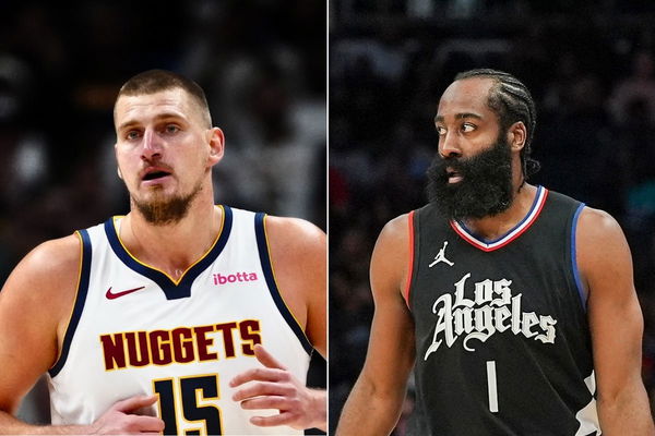 Nikola Jokic and James Harden