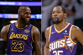 LeBron James and Kevin Durant
