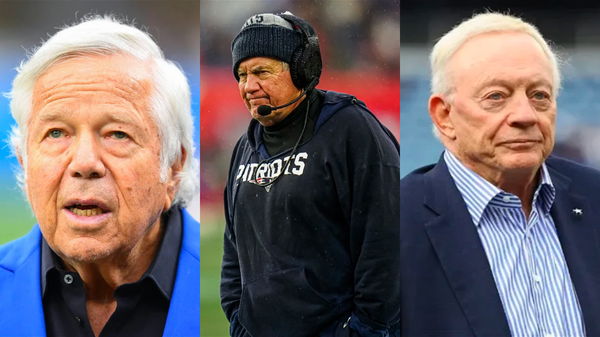 Robert Kraft, Bill Belichick, Jerry Jones