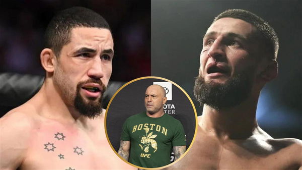 Robert Whittaker, Joe Rogan and Khamzat Chimaev