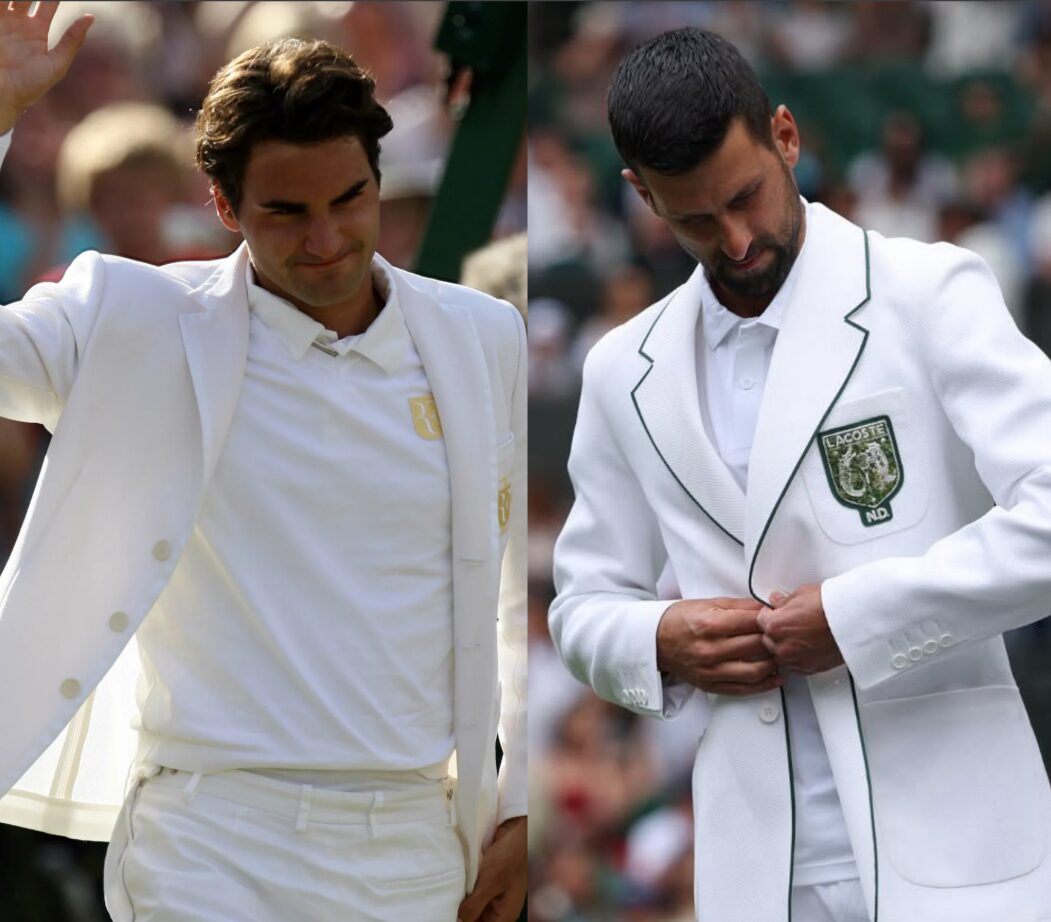 Novak Djokovic Accused of Copying Roger Federer With Bold Wimbledon Look