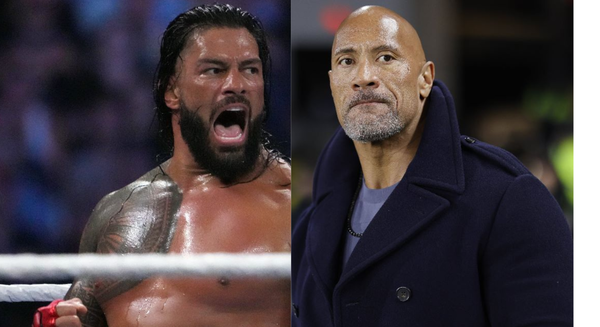 Roman Reigns Dwayne Johnson (1)