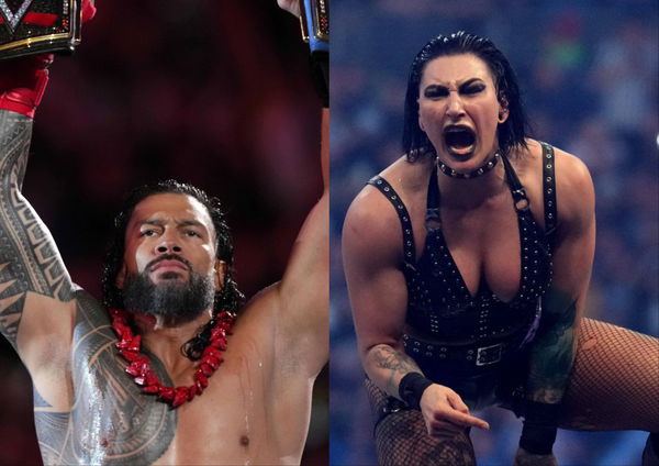 Roman Reigns Rhea Ripley