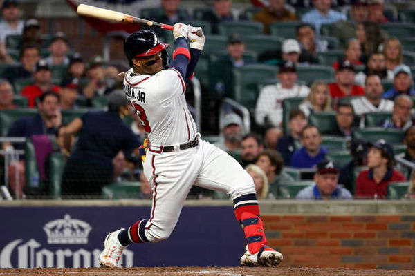 Watch Ronald Acuna Jr.'s epic celebration as he becomes first