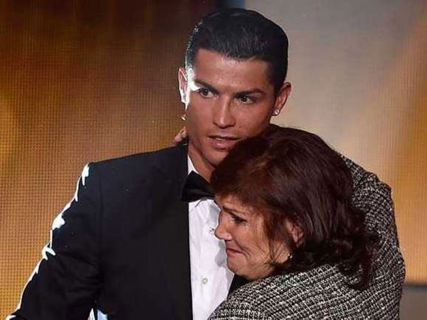 Ronaldo and his mother