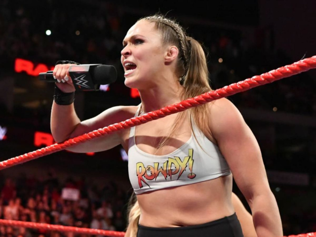 Ronda Rousey has a fear of hi-def camel toe, was perilously close to  showing everyone her nipples 