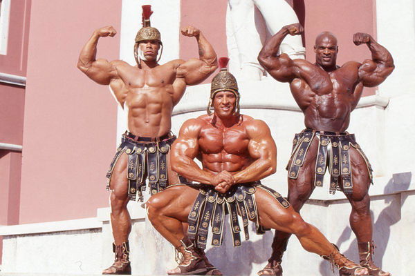 Ronnie Coleman, Milos Sarcev, Kevin Levrone