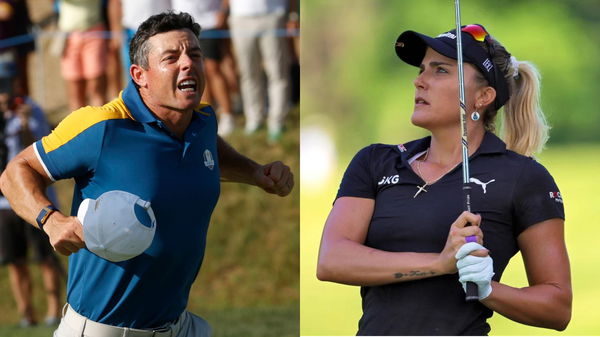 Rory McIlroy Lexi Thompson Collage