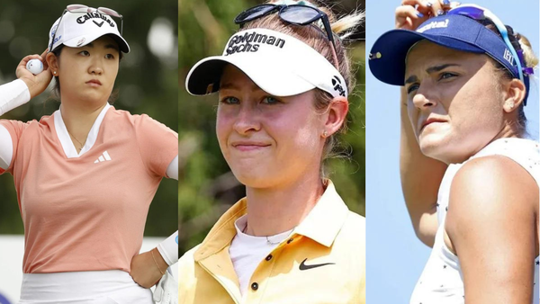 Rose Zhang Nelly Korda Lexi Thompson Collage