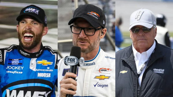 Ross Chastain, Dale Earnhardt Jr, Rick Hendrick