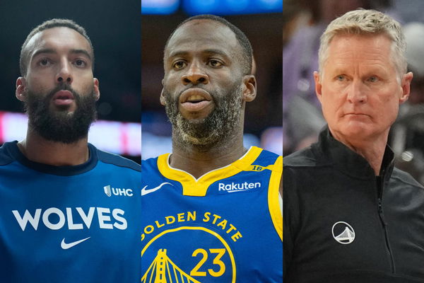 Rudy Gobert, Draymond Green, Steve Kerr