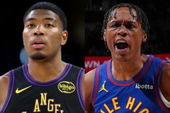 Rui Hachimura and Peyton Watson