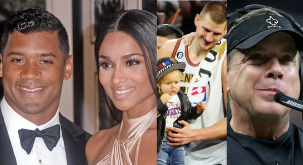 Russell Wilson, Ciara, Nikola Jovic, Sean Payton