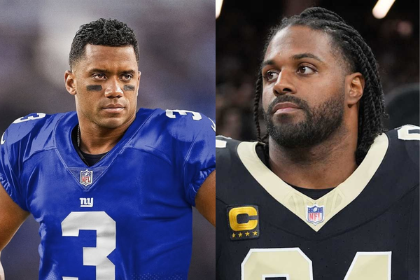 Russell Wilson and Cameron Jordan