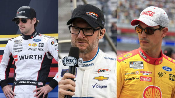 Ryan Blaney, Dale Earnhardt Jr, Joey Logano