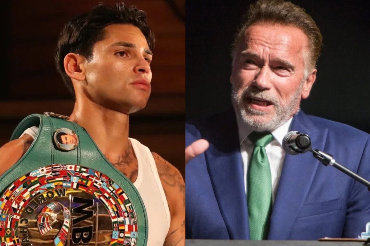 “Did Arnold Even Know Who You Were?”: Ryan Garcia’s Photo With Schwarzenegger Leaves Fans Baffled