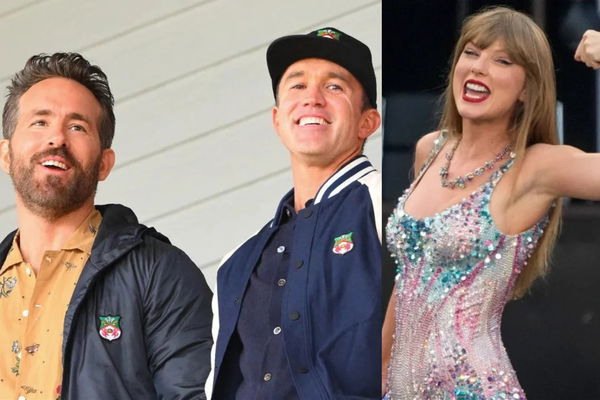 Ryan Reynolds, Rob McElhenney and Taylor Swift