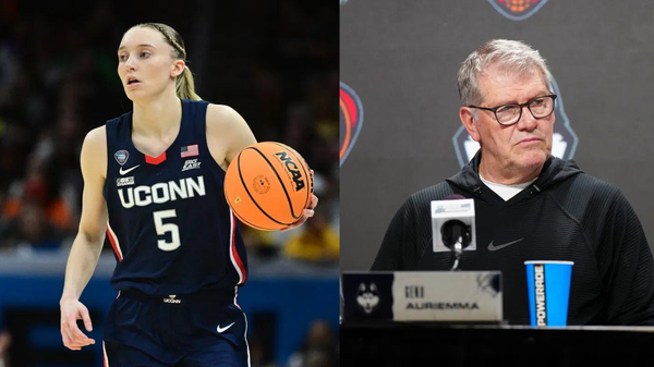 Paige Bueckers and Geno Auriemma (Credits: Imago)