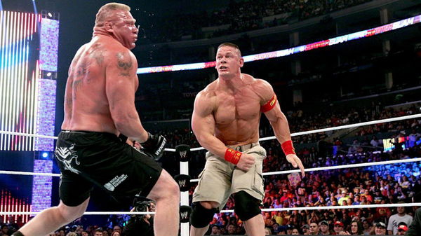 brock lesnar and john cena 2022