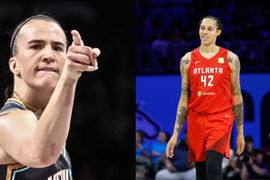 Sabrina Ionescu and Brittney Griner