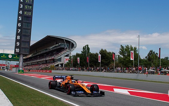 Sainz at Spain