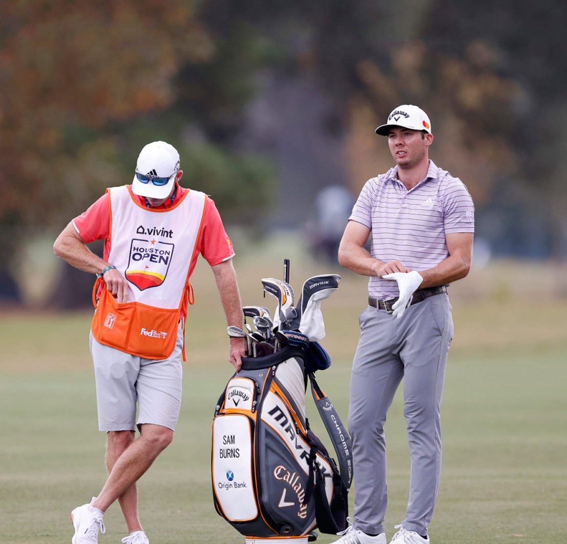 Who is Sam Burns' Caddie? All You Need to Know About Travis Perkins -  EssentiallySports