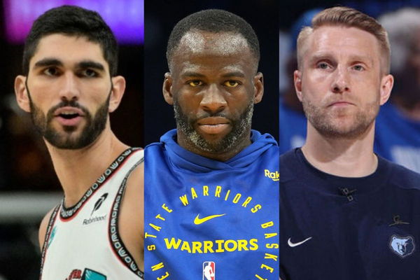 Santi Aldama, Draymond Green, Tuomas Iisalo