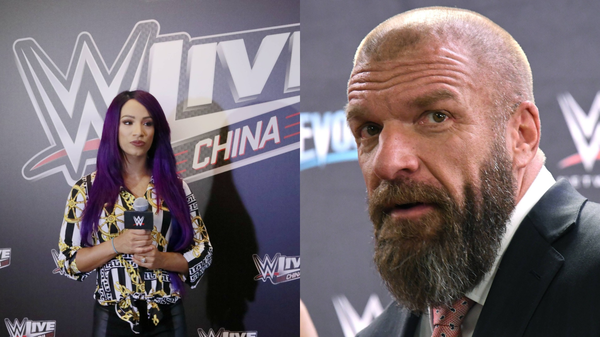 Sasha Banks &#8211; Triple H