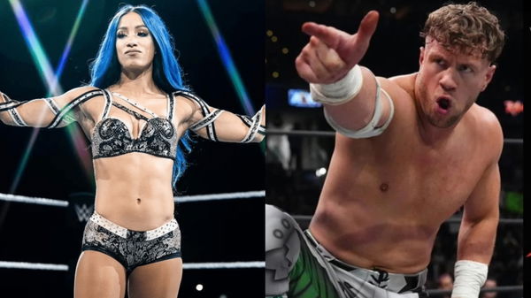 Sasha Banks and Will Ospreay