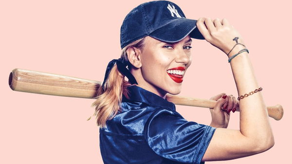 Scarlett Johansson New York Yankees