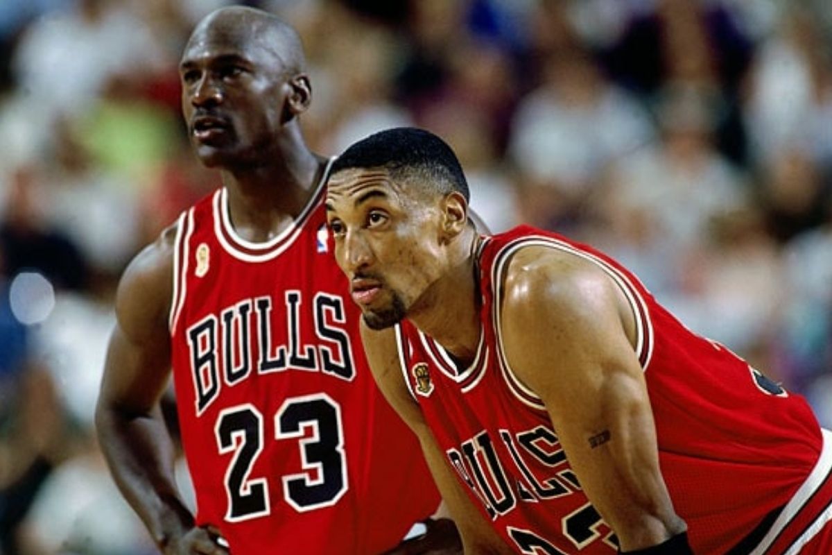 Scottie Pippen, Michael Jordan