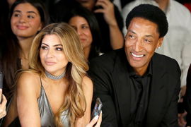 Scottie Pippen and Larsa Pippen