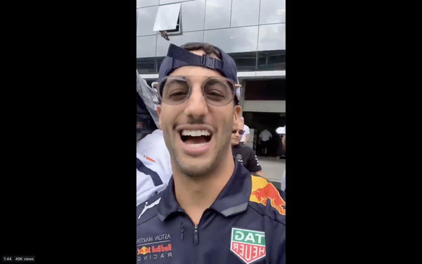 F1 Throwback: When Daniel Ricciardo Hijacked Mercedes' Twitter Account