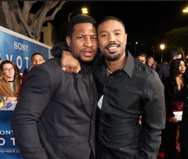 Michael B. Jordan & Jonathan Majors At The 'Creed 3' Premiere