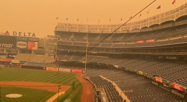 Yankees-White Sox game postponed due to Canadian wildfire smoke