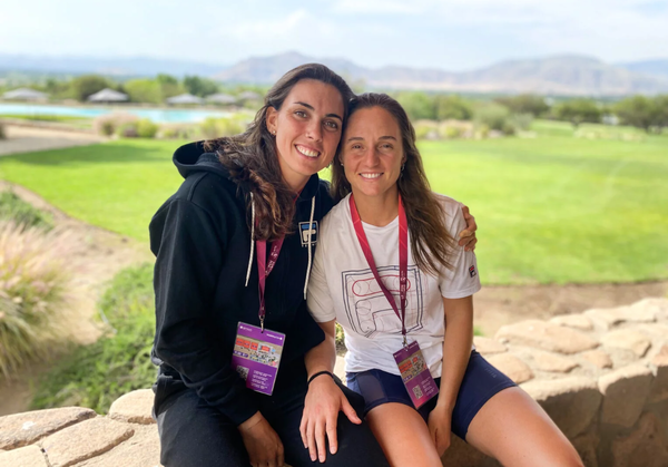 Nadia Podoroska and Guillermina Naya