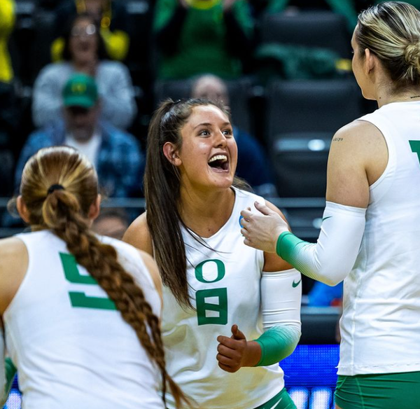 Oregon&#8217;s volleyball team