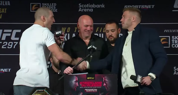 Sean Strickland, Dricus Du Plessis UFC 297 pre-fight press conference