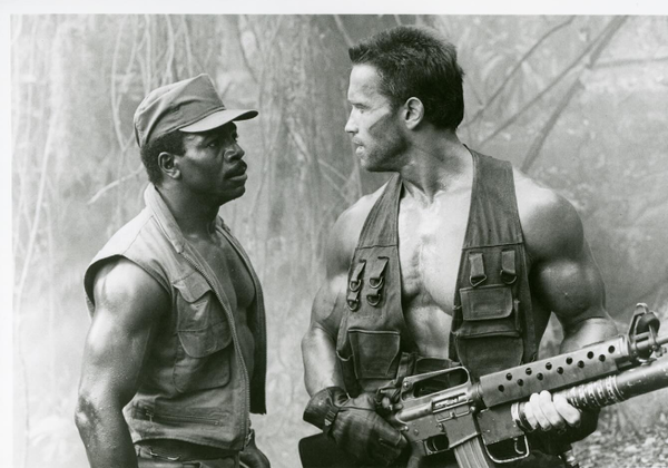 Arnold Schwarzenegger &#038; Carl Weathers