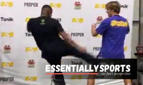 UFC News: Jon Jones Hospitalized a Fan With a Nasty Leg Kick Leaving Him Needing Crutches ...