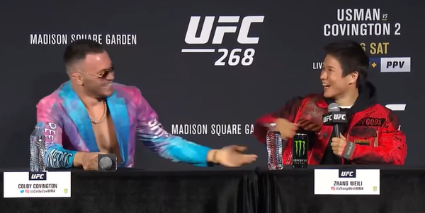 Zhang Weili, Colby Covington