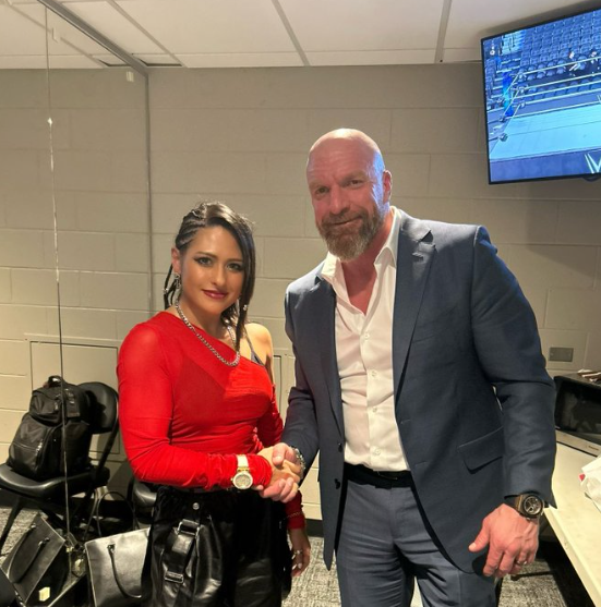 Giulia and Triple H