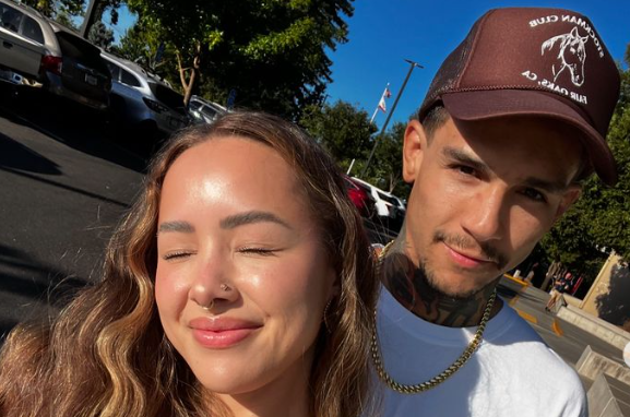 Andre Fili with girlfriend Melissa Renee