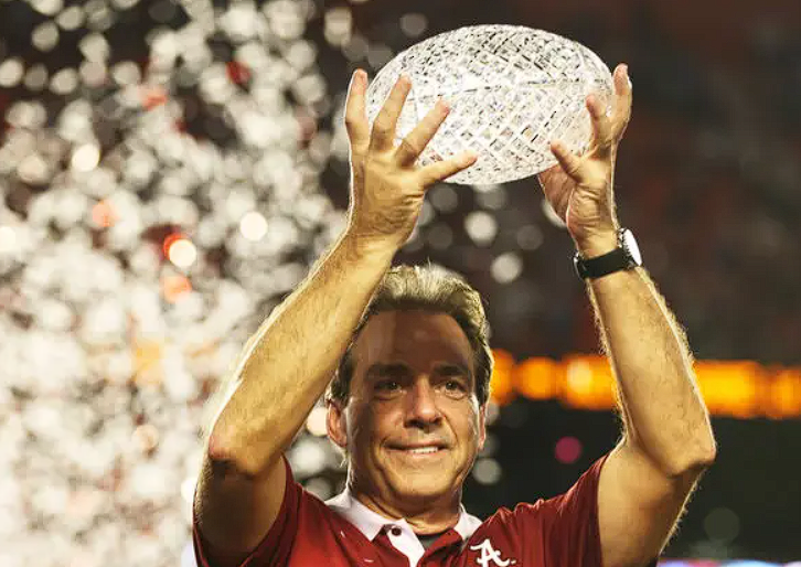 Retired Nick Saban Honored With Exclusive Memorabilia as Collectibles ...